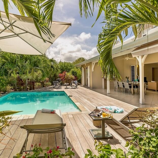 Réservez cette location de vacances avec piscine au Vauclin, en Martinique.