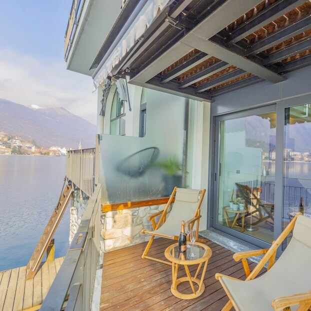 Trouvez une location de vacances au lac d’Orta, en Italie.