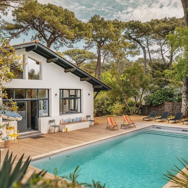 Réservez cette location de vacances à la plage à Pyla-sur-Mer, en Gironde.