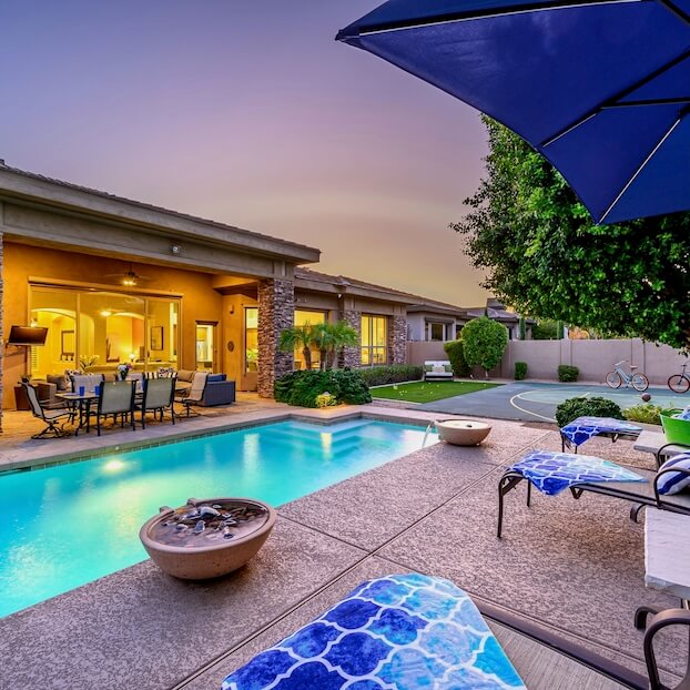Book top rated home in Scottsdale, AZ.