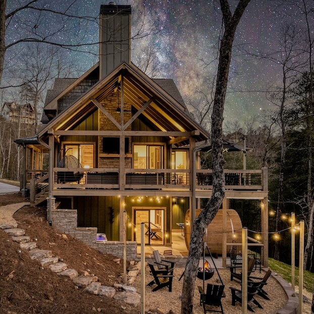 Book this home in Blue Ridge, Georgia.