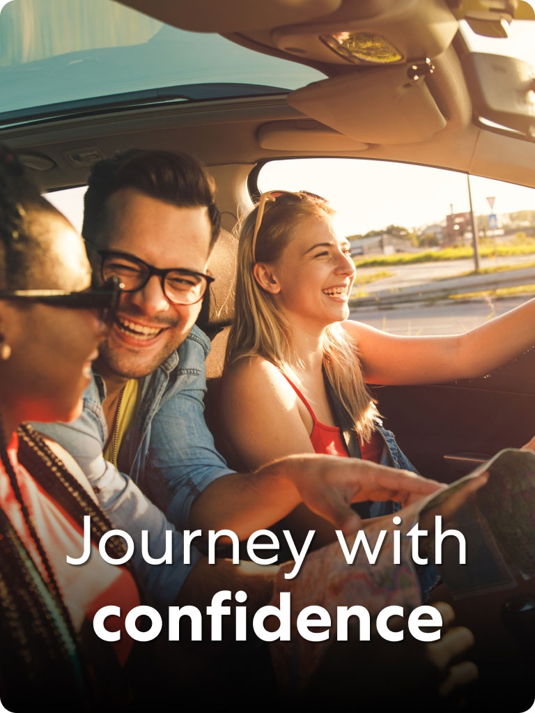 Journey with confidence 