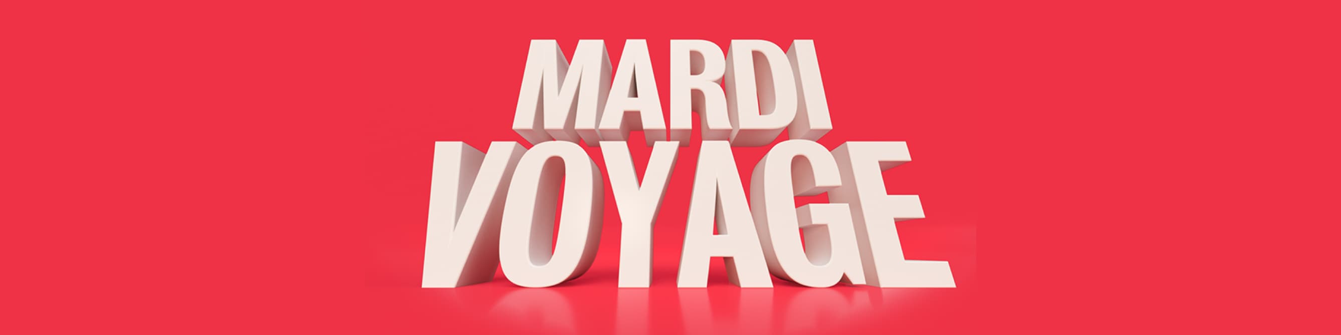 Bellboy, la mascotte d’Hotels.com, allongé devant un gigantesque «Travel Tuesday».