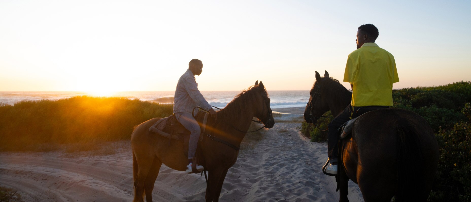 Soak in the last light of summer as the waves provide a relaxing rhythm. 