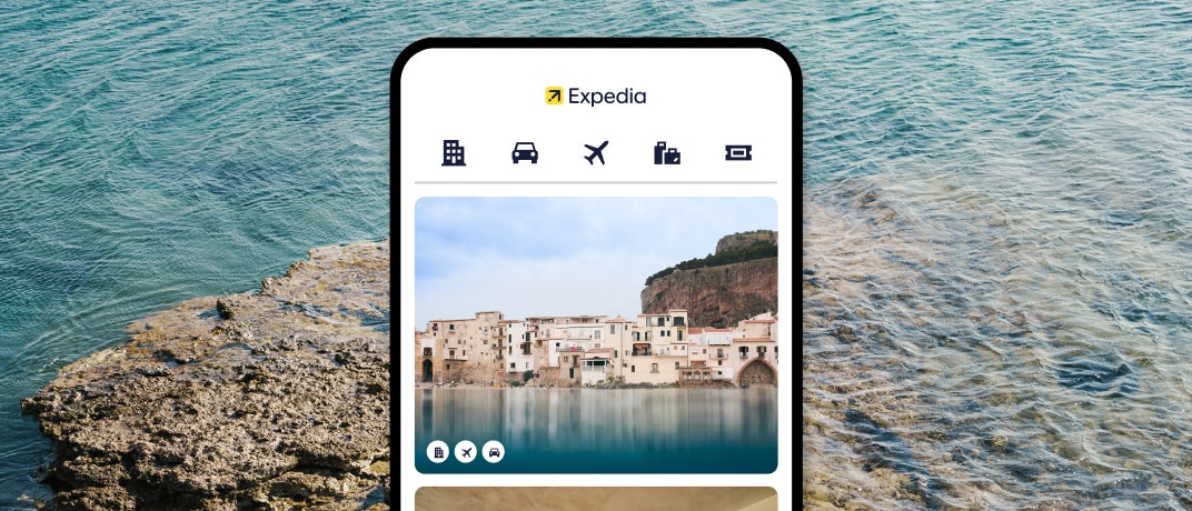 Use the Expedia app to save on and manage your next trip.