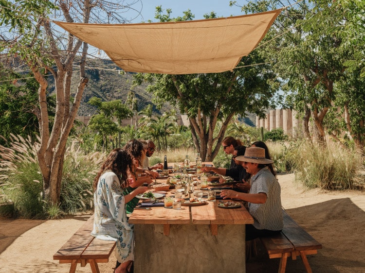 Discover six hotels with restaurants worth traveling for. 