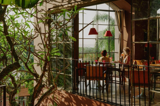 Discover six hotels with restaurants worth traveling for. 