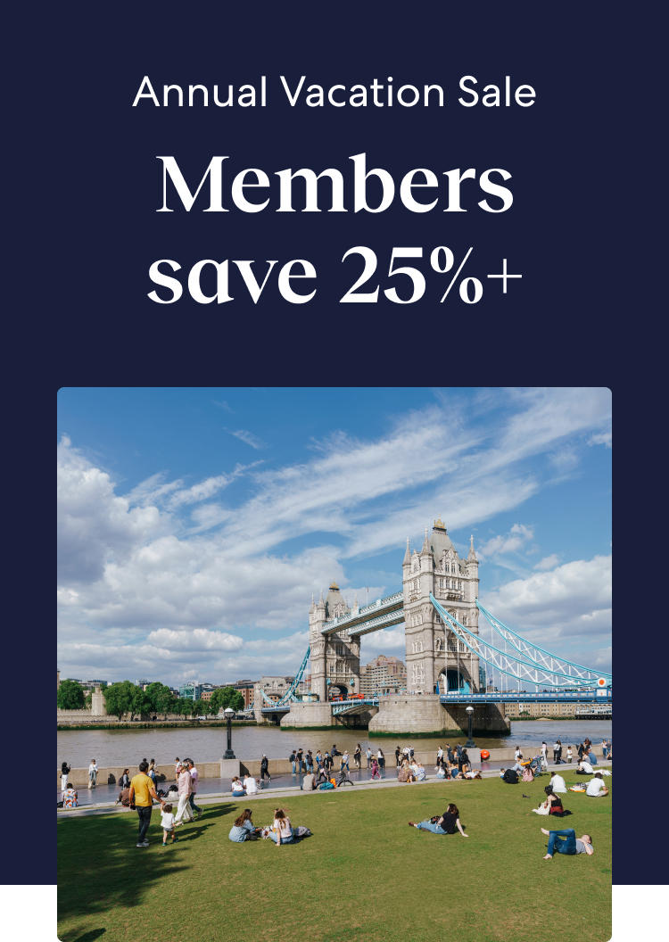 Book to save 25% or more