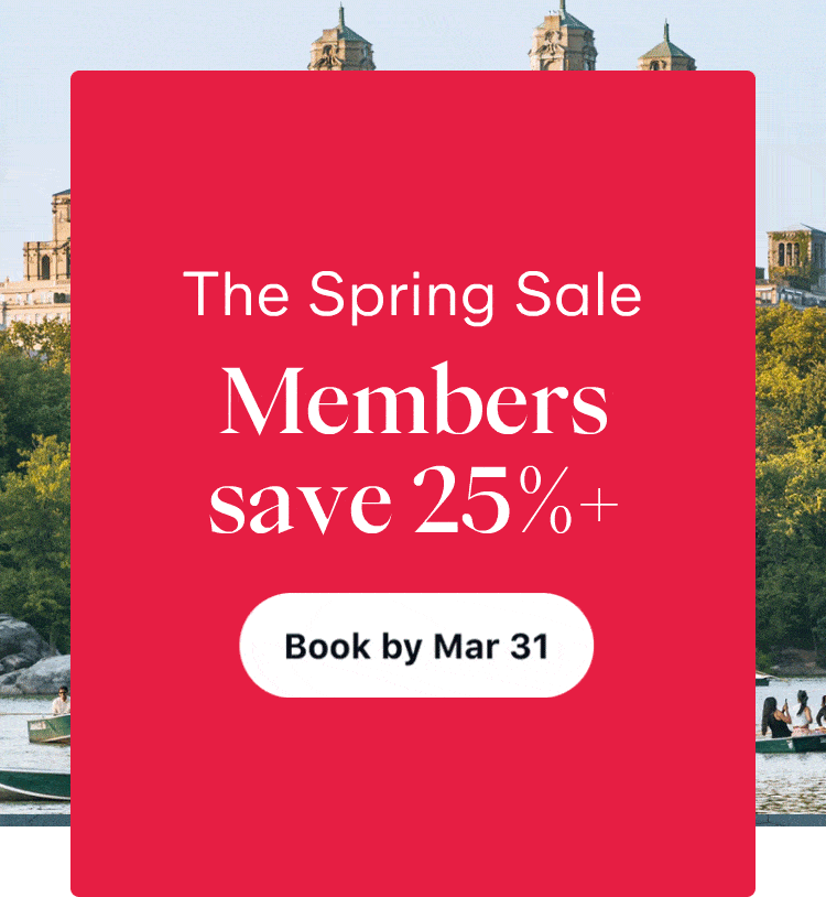 Unlock the Spring Sale and save 25% or more.