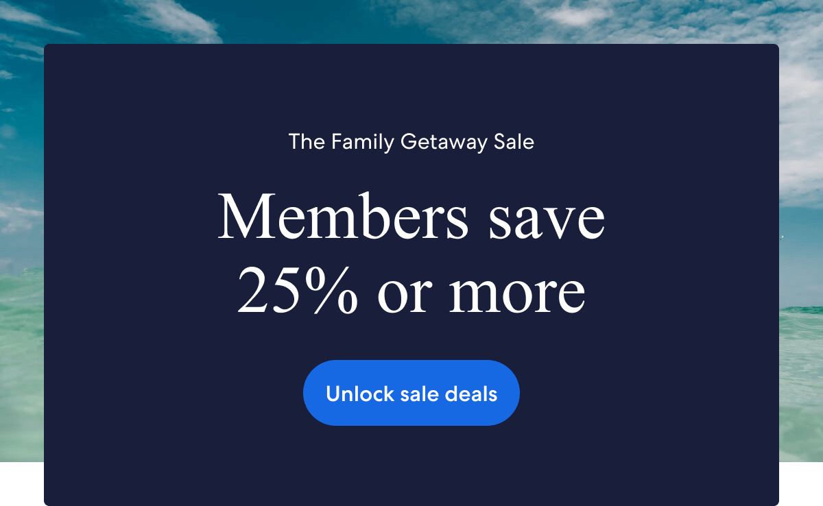 Don't miss savings of 25% or more
