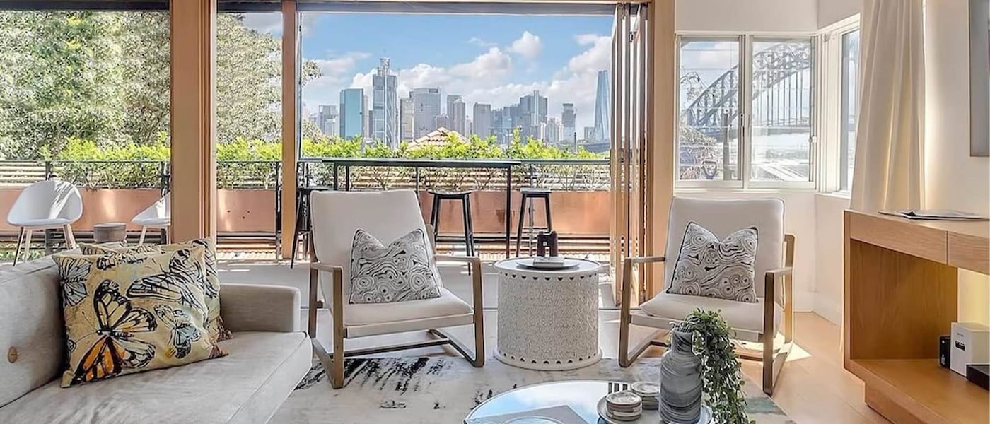 A view of a city skyline