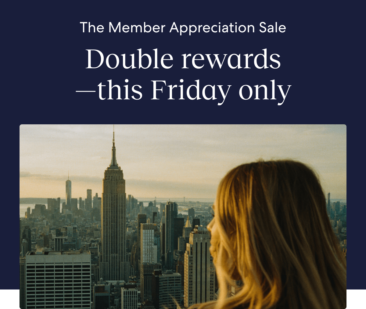 Book to earn double rewards—this Friday only