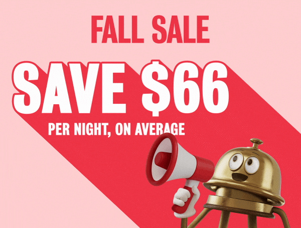 Join for free to save 25% off or more in the fall sale