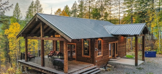 Find a cabin for your next vacation.