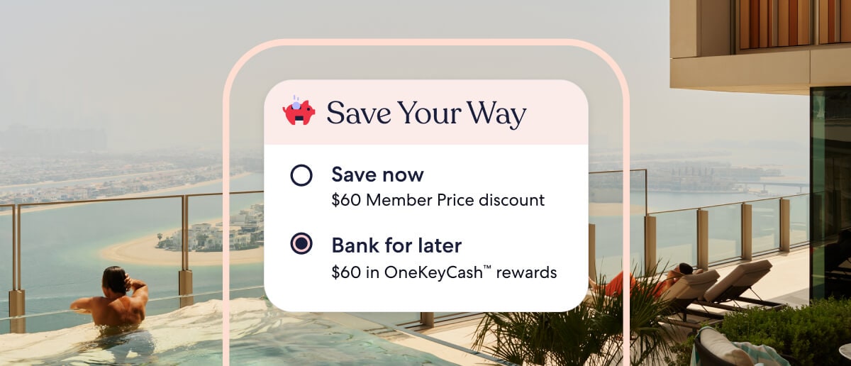 Discover a new way to save on stays with Save Your Way.