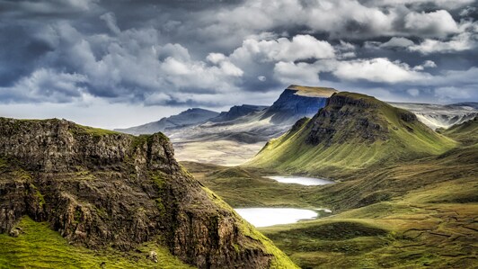 Flying Over Scotland
