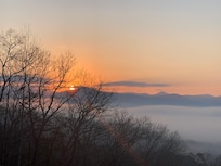 Early morning from the porch