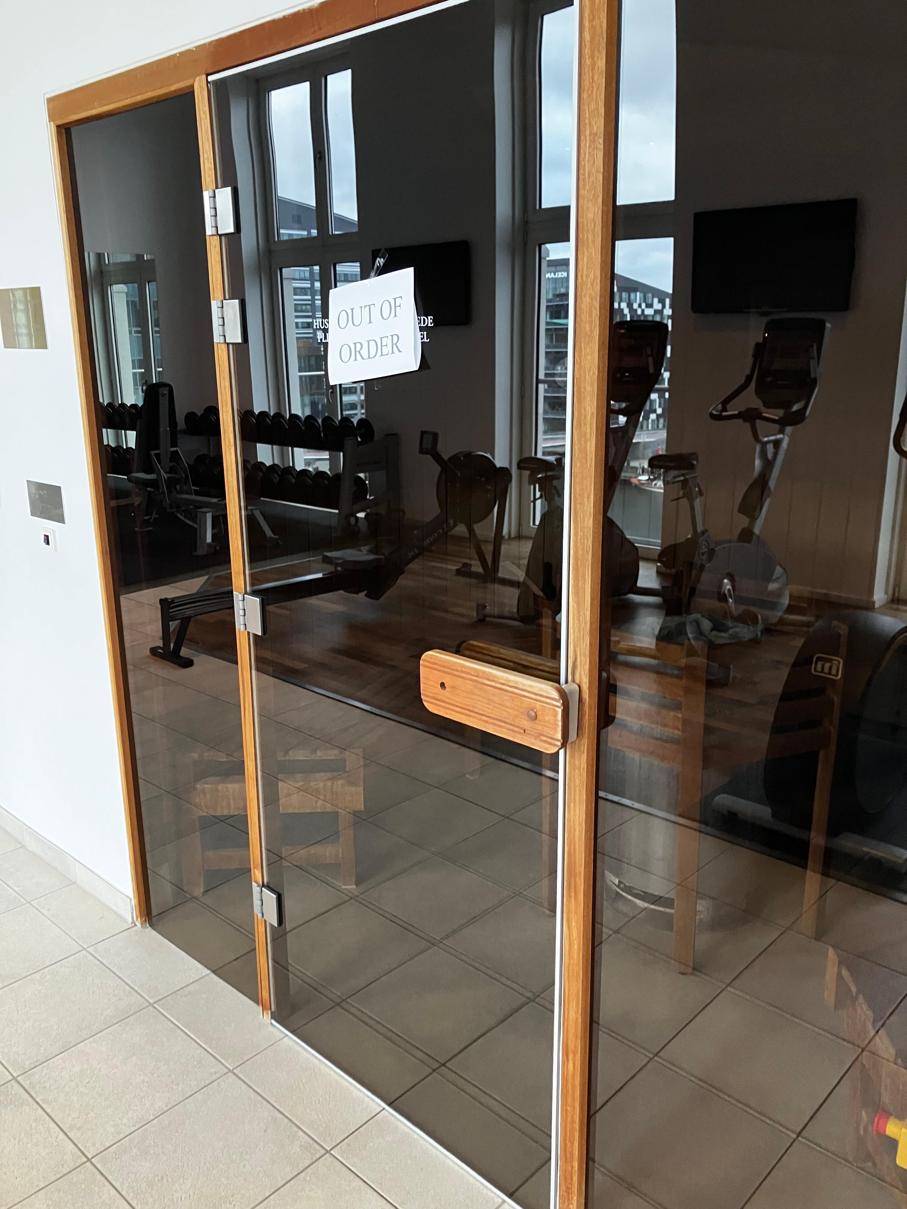 Disappointed that Sauna was never fixed for 6 days during my stay…