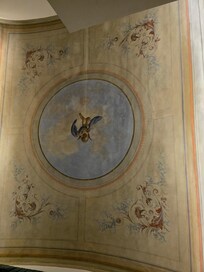 The ceiling in our room.