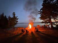 Lower Property and fire pit