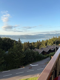 Aussicht vom Balkon