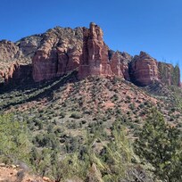 Rabbit Ears trail views, access near end of Jacks Canyon Road
