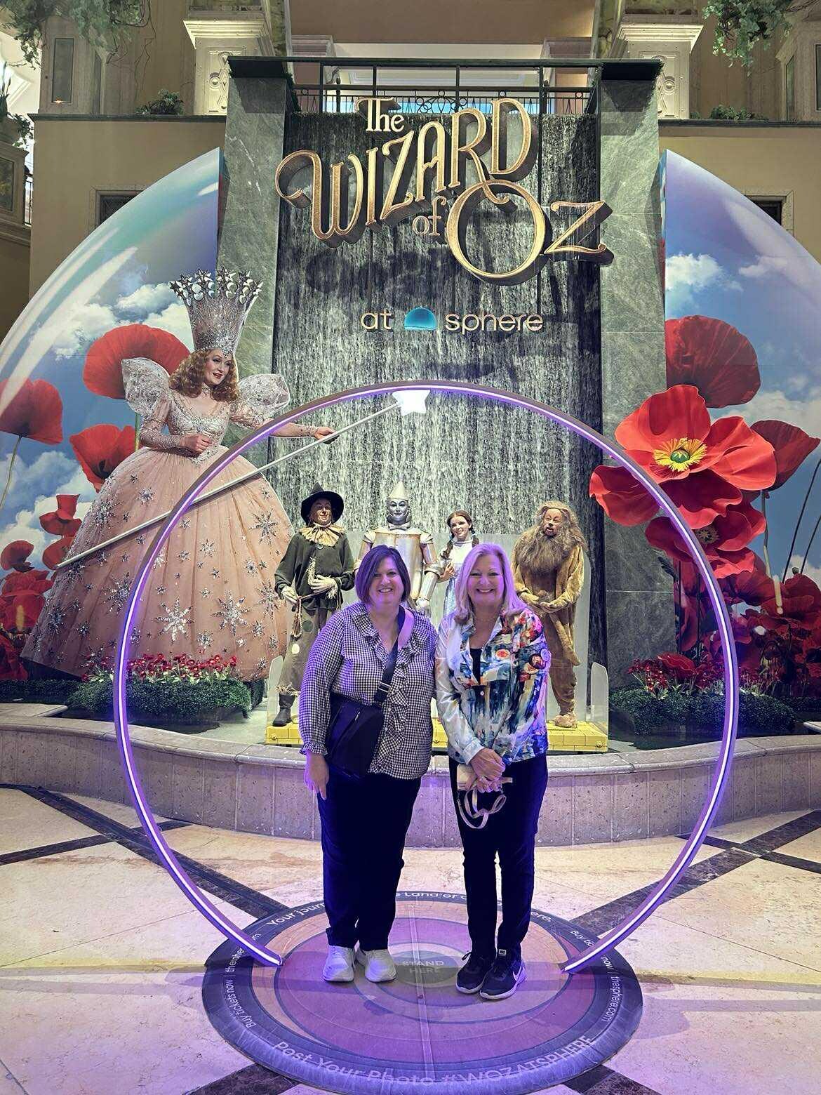 The Sphere Wizard of Oz show was spectacular!