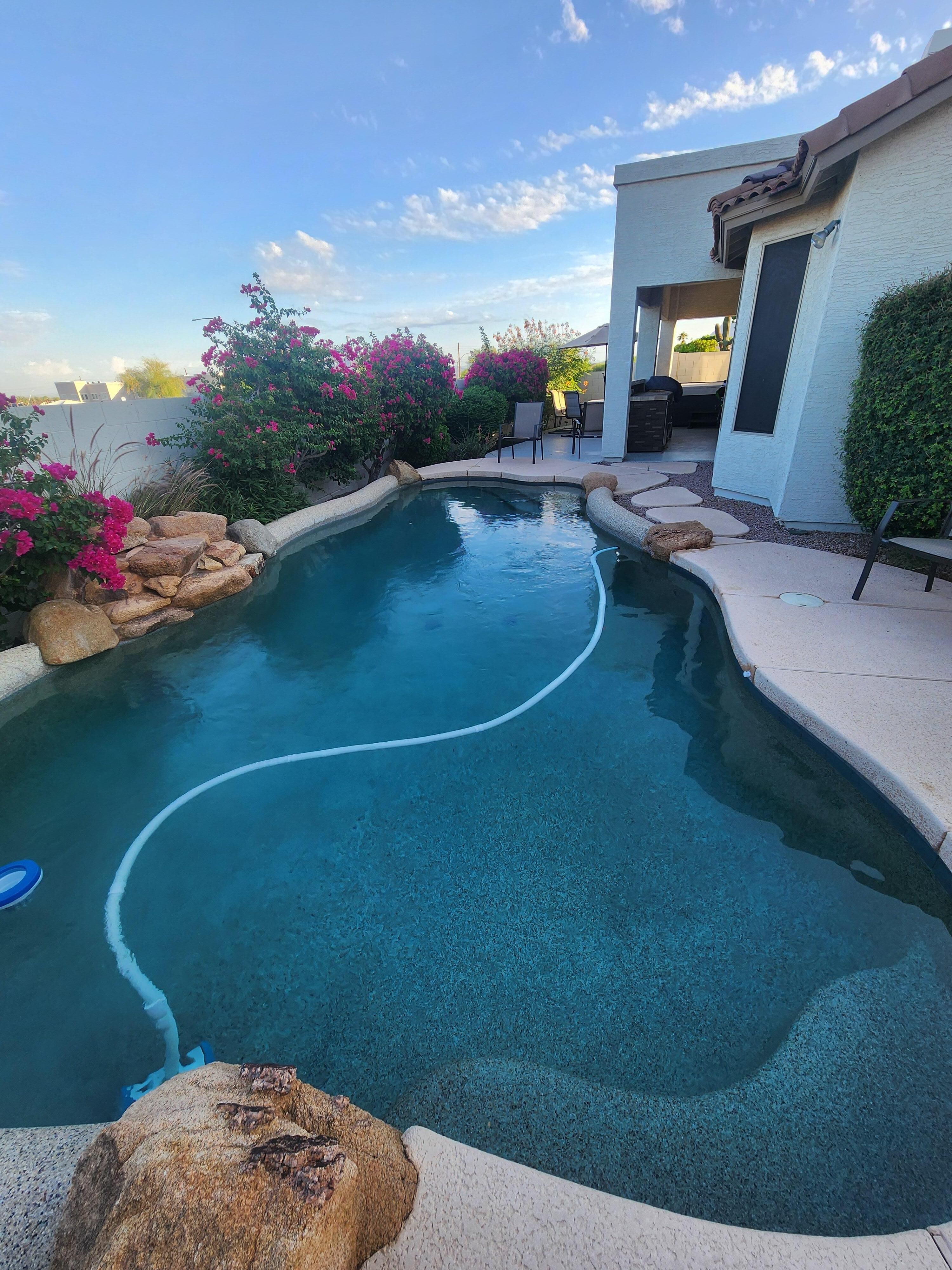 Pool area