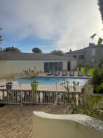 Vue piscine