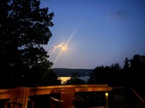 Our last night with almost a full moon.
