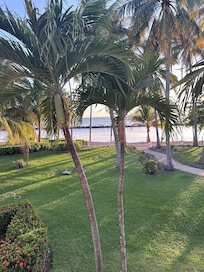 View outside of our room.