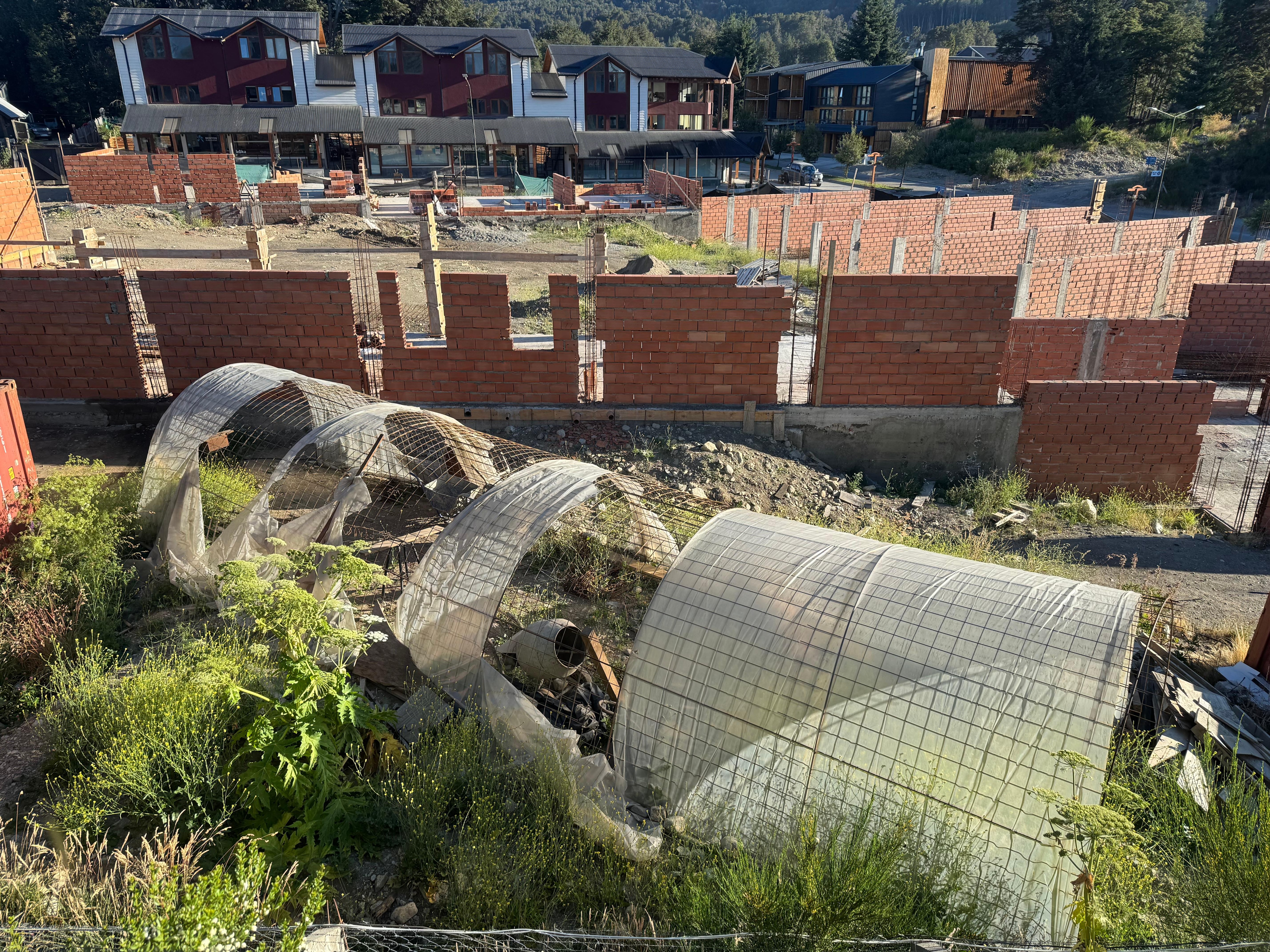Splendid view from main room and bedroom 