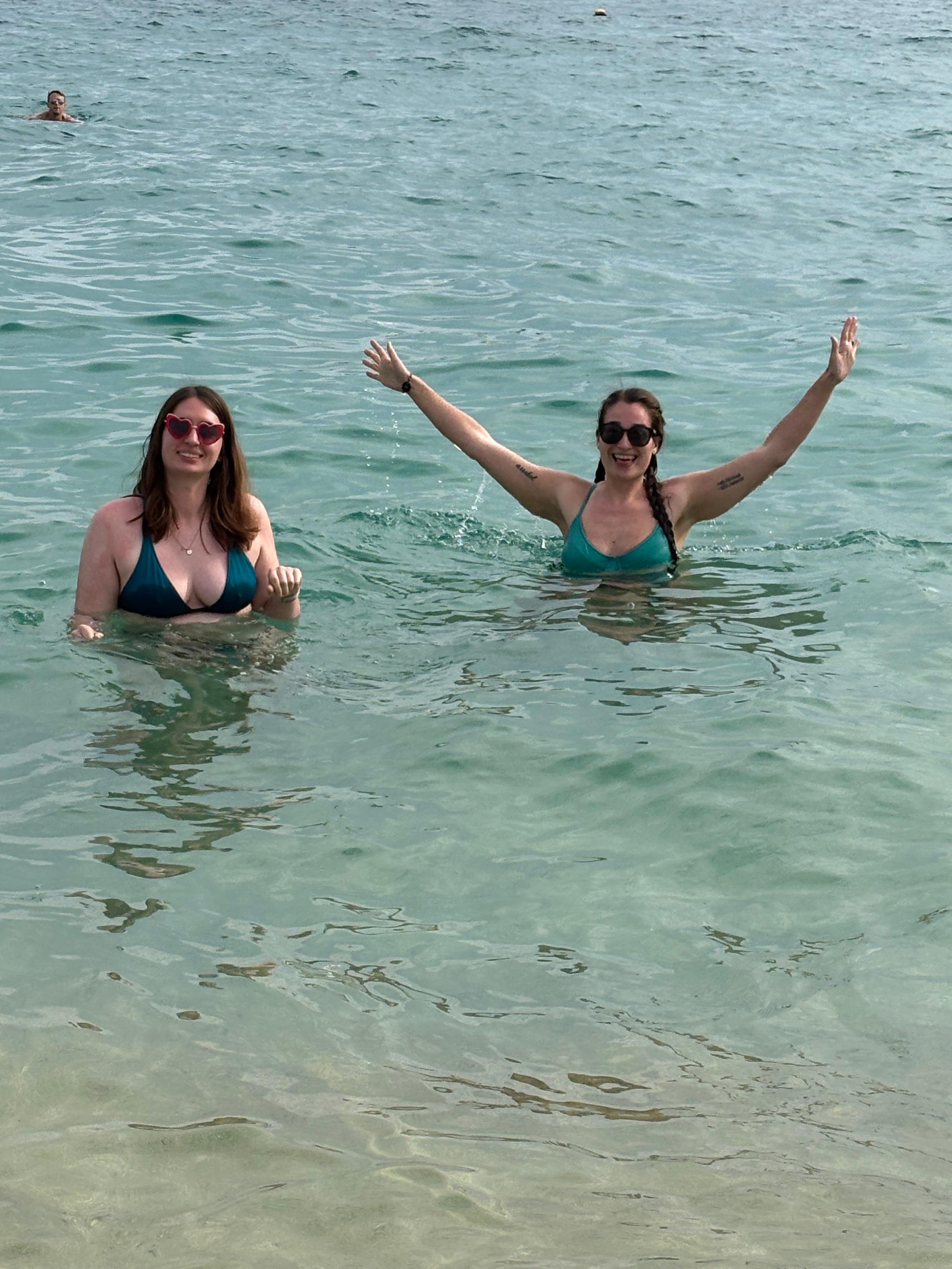 swimming in the Sea of Cortez!