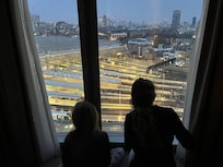 Tolle Aussicht mit Fenster bis zum Boden