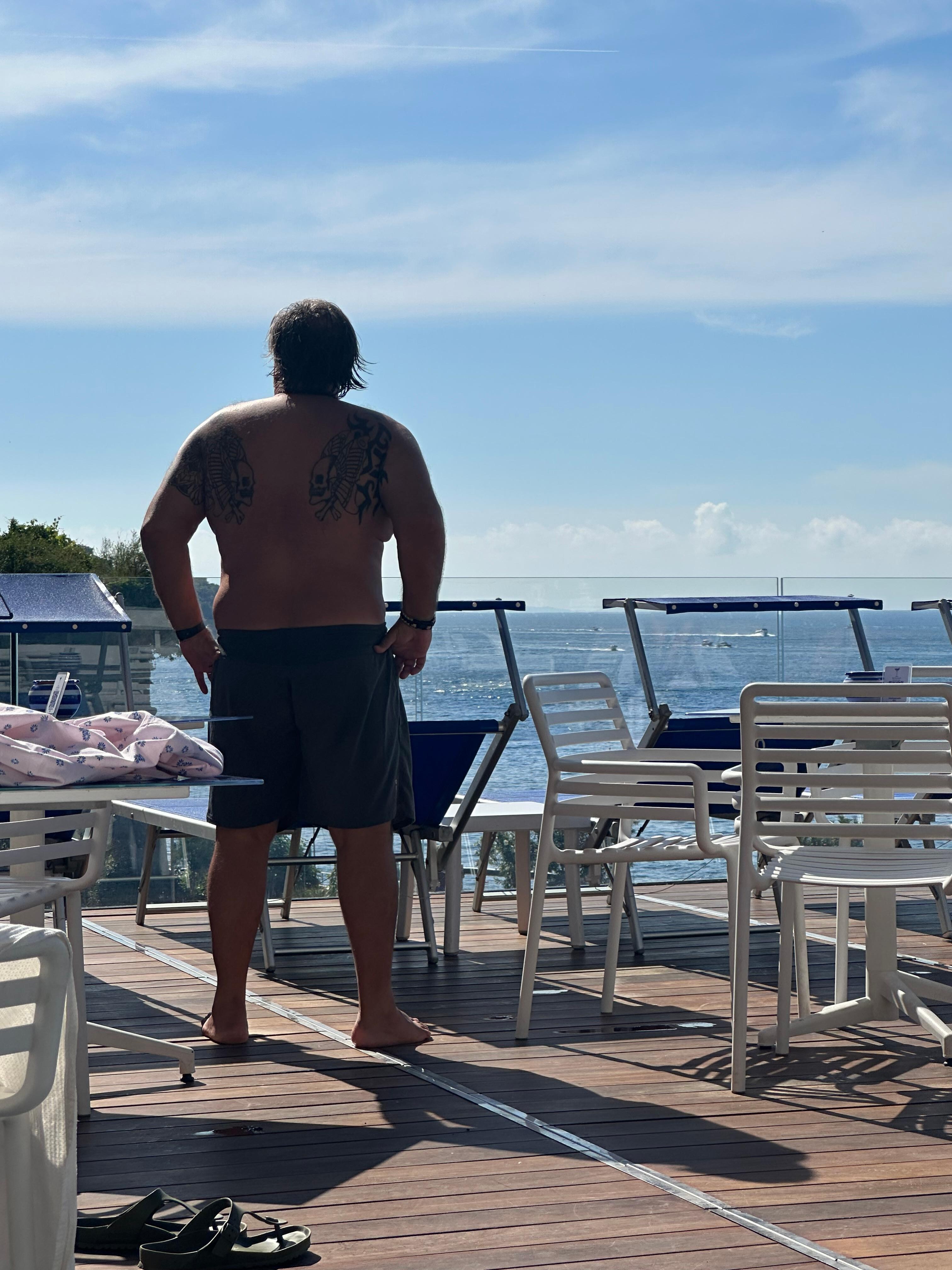 De la terraza