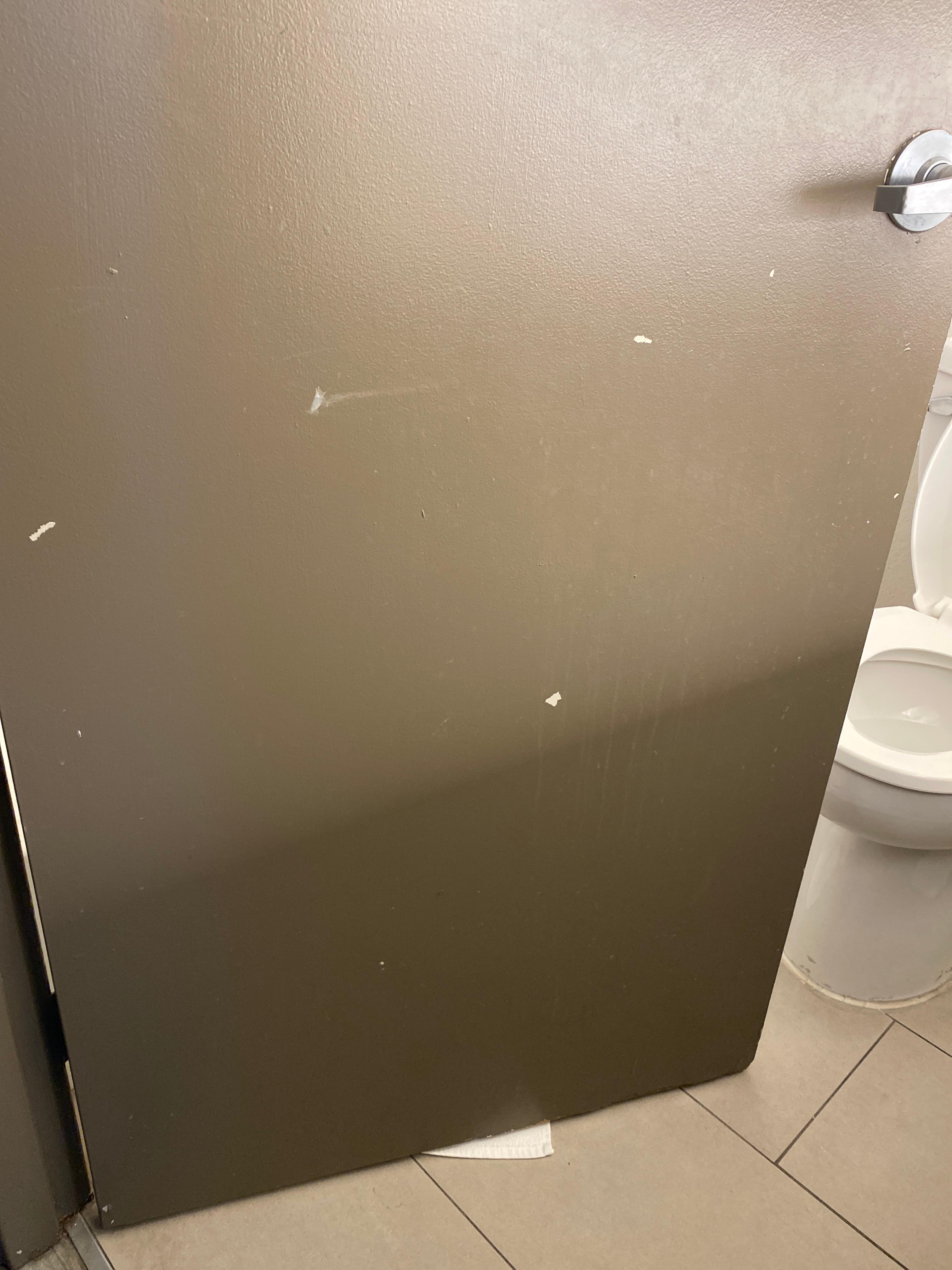 The room needs care.