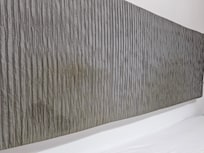 Main bedroom headboard stains