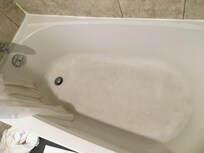Scum in bath tub