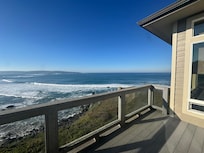 View from upstairs balcony