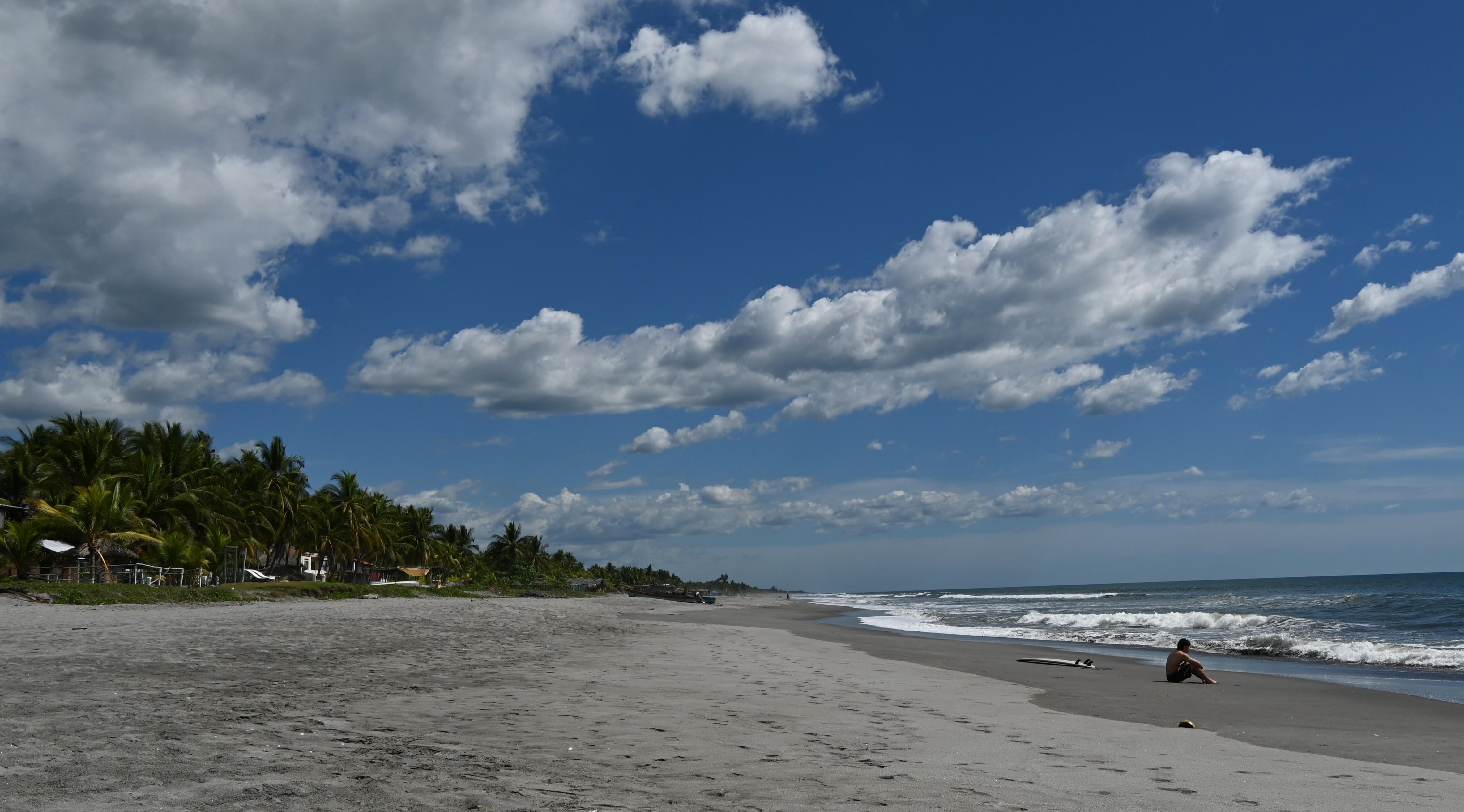 We felt the only ones on the beach