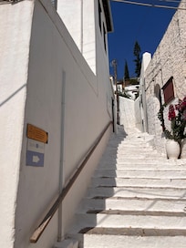 Steps to the hotel
