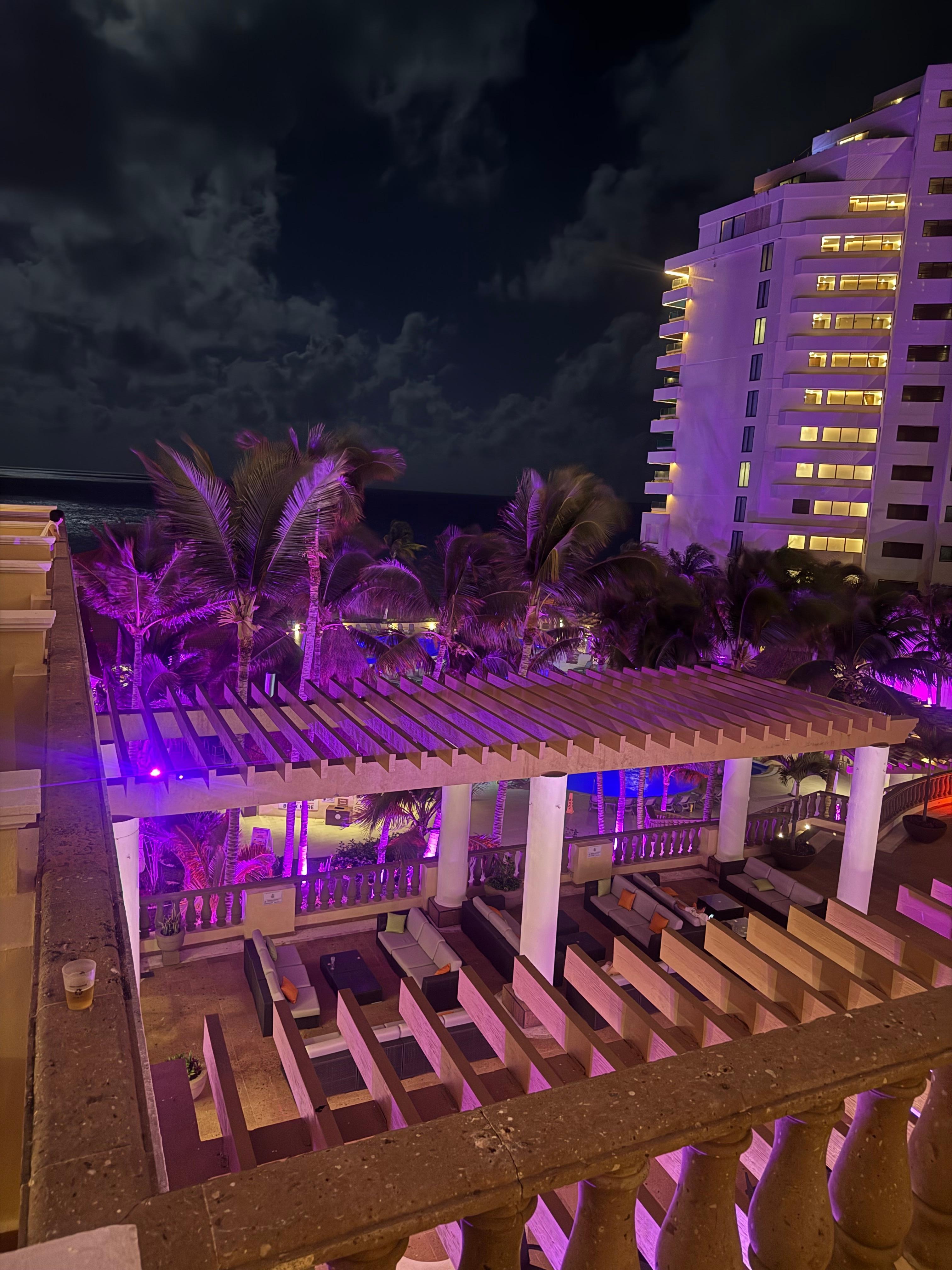 This the view when I have took the phone stick my out to see.