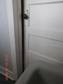 Latch Inside Bathroom