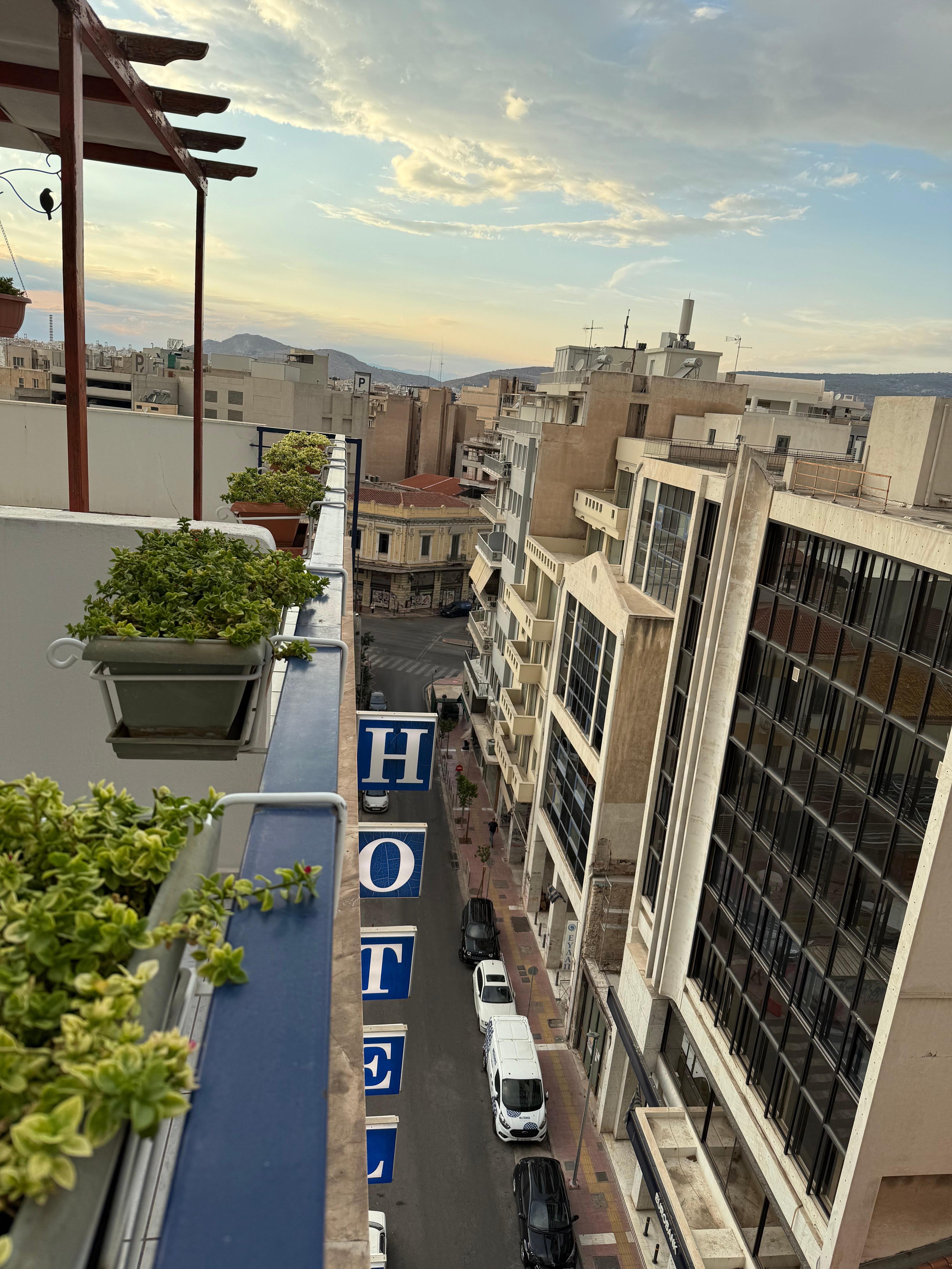 Down the street left.