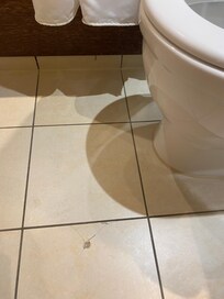 Bathroom floor