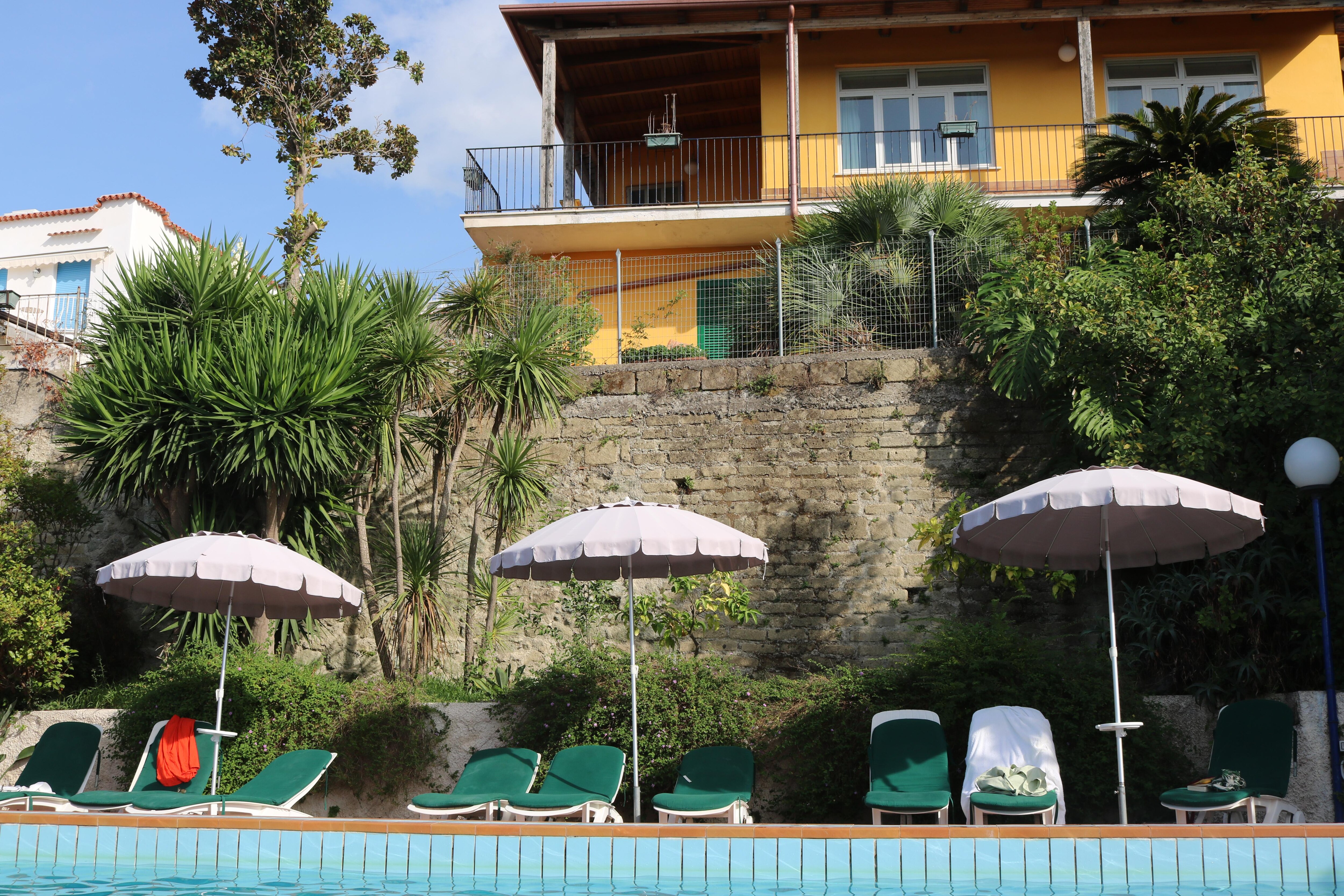 View from the poolside - other side is a view of the island