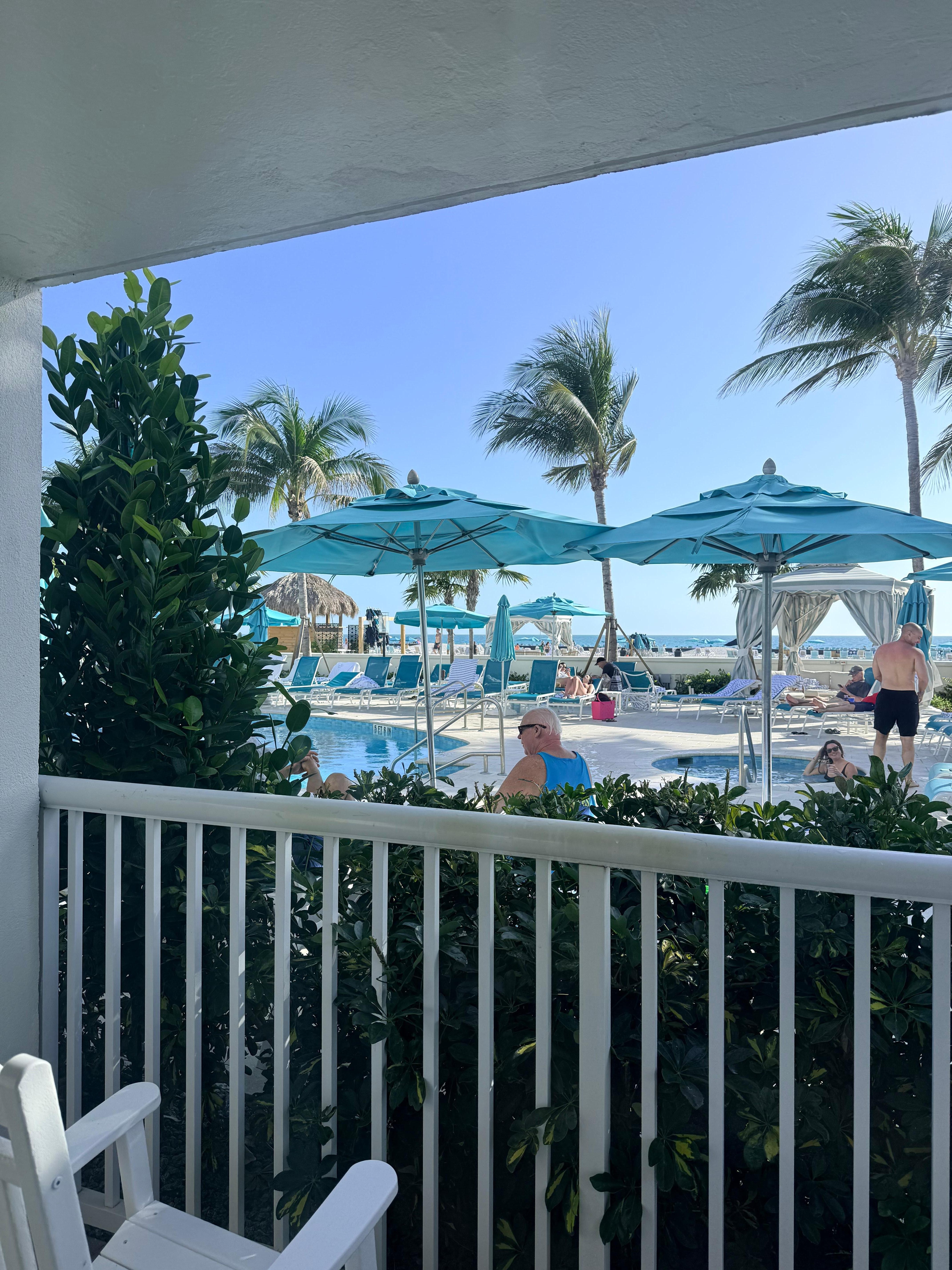 Our 1st floor patio space