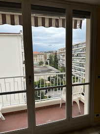 Balcony off of main living space