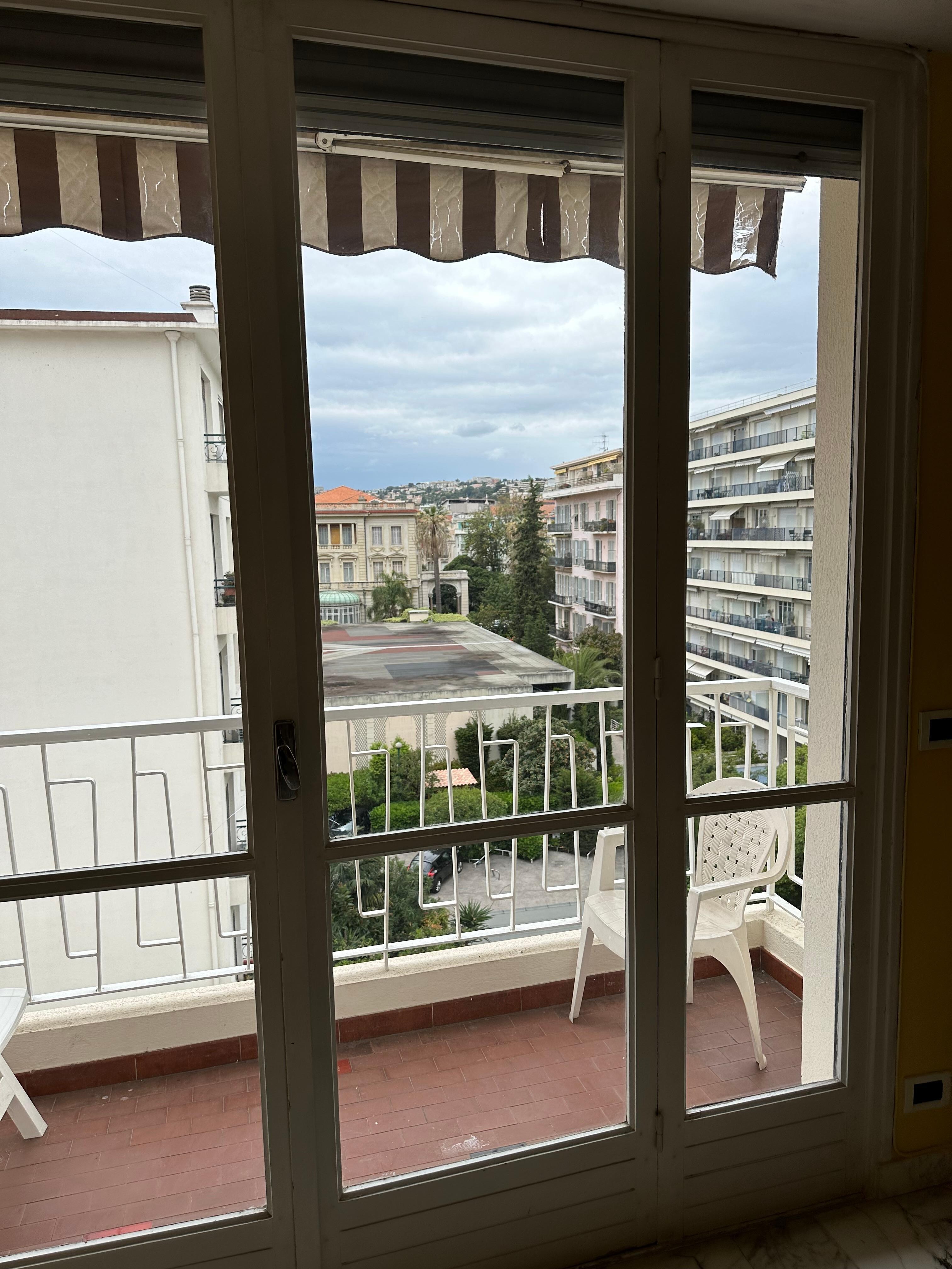 Balcony off of main living space