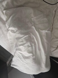 Lumpy gross pillow